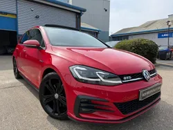 Red Used 2018 VW Golf VII GTD Hatchback | £16,995 (Fair price)