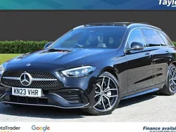 Used 2025 Mercedes C300 AMG Line Premium Plus Estate | £36,750