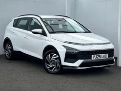 White New 2025 Hyundai Bayon Advanced SUV | £21,695 (Expensive)