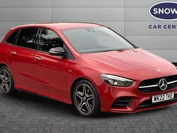Red Used 2022 Mercedes B200 AMG line MPV | £21,473 (A bit pricey)