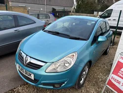Blue Used 2010 Vauxhall Corsa Hatchback | £1,999