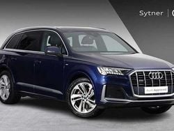 Blue Used 2021 Audi Q7 S-Line SUV | £37,000 (Good price)