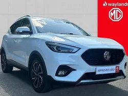 White Used 2021 MG ZS Exclusive Sedan | £12,341 (Fair price)