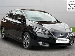 Black Used 2021 Nissan Leaf Tekna Hatchback | £10,663 (Fair price)