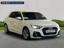 White Used 2022 Audi A1 S-Line Hatchback | £19,933 (Fair price)