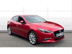 Red Used 2017 Mazda 3 Inclusive Hatchback | £11,732 (Fair price)