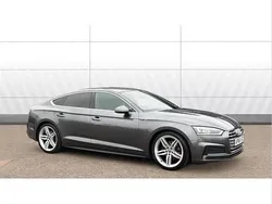 Grey Used 2019 Audi A5 Sportback S-Line Hatchback | £18,995 (Fair price)