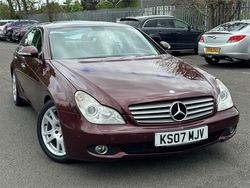Red Used 2007 Mercedes CLS350 Coupe | £3,495