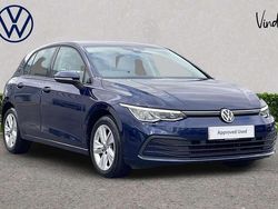 Blue Used 2021 VW Golf VIII Life Hatchback | £13,490 (Fair price)