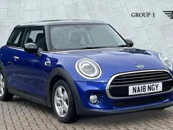 Blue Used 2018 Mini Cooper Hatch Hatchback | £12,650 (Fair price)