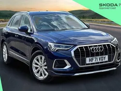 Blue Used 2021 Audi Q3 Sport SUV | £23,300 (Fair price)