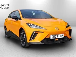 Orange Used 2023 MG MG4 EV Trophy Hatchback | £17,000 (Fair price)