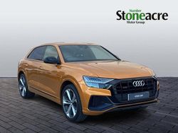 Orange Used 2021 Audi Q8 Black Edition SUV | £45,497
