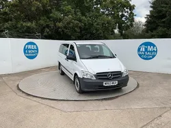 White Used 2013 Mercedes Vito MPV | £9,995 (Expensive)