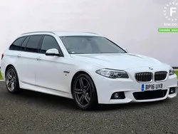 White Used 2016 BMW 528 M Sport Estate | £16,499