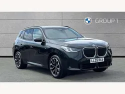 Black Used 2025 BMW X3 M Sport SUV | £49,975 (Expensive)