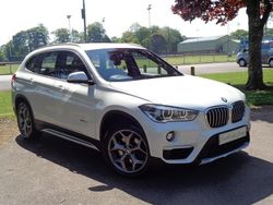 Mineral white pearlescent Used 2016 BMW X1 xLine SUV | £14,995 (Fair price)