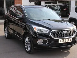 Black Used 2017 Ford Kuga Vignale SUV | £16,700 (A bit pricey)