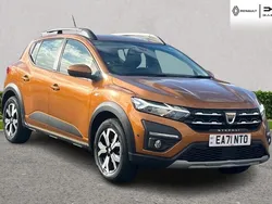 Orange Used 2021 Dacia Sandero Prestige Hatchback | £11,727 (Fair price)