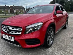 Red Used 2018 Mercedes GLA200 AMG line SUV | £14,995 (Fair price)