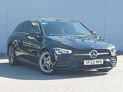 Black Used 2022 Mercedes CLA180 AMG line Sedan | £22,998 (Fair price)