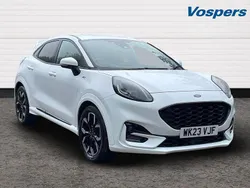White Used 2023 Ford Puma ST-Line X SUV | £16,750 (Fair price)