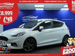 White Used 2018 Ford Fiesta ST-Line Hatchback | £8,999 (Expensive)