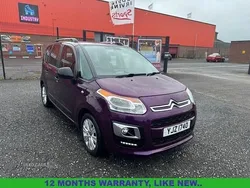 Mauve/purple Used 2016 Citroën C3 Picasso PureTech MPV | £5,395 (Fair price)