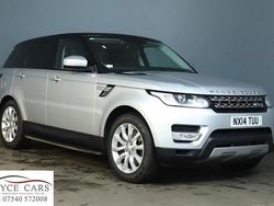 Silver Used 2014 Land Rover Range Rover Sport HSE SUV | £16,995 (Fair price)