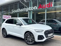 White Used 2024 Audi Q5 Black Edition SUV | £41,990 (A bit pricey)