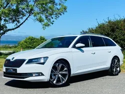 White Used 2018 Skoda Superb SE L Executive Estate | £12,745 (Fair price)