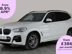 White Used 2020 BMW X3 M Sport SUV | £24,844 (Good price)