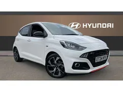 White Used 2024 Hyundai i10 N Line Hatchback | £15,683