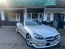 Silver Used 2013 Mercedes SLK350 AMG Cabriolet | £9,499 (Good price)