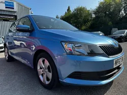 Blue Used 2017 Skoda Fabia SE Hatchback | £7,490 (Fair price)