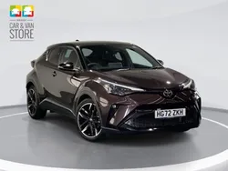 Deep amethyst bitone ( paint) Used 2023 Toyota C-HR Sport SUV | £22,499 (Good price)