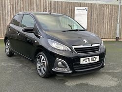 Black Used 2021 Peugeot 108 Allure Hatchback | £9,750 (A bit pricey)