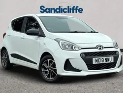 White Used 2018 Hyundai i10 GO! Hatchback | £7,078 (Fair price)