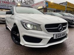 White Used 2015 Mercedes CLA180 AMG Sedan | £11,499 (Fair price)