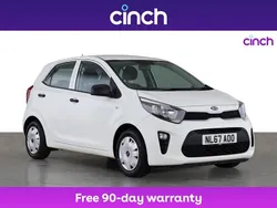 White Used 2017 Kia Picanto Hatchback | £7,249 (Fair price)