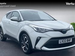 White Used 2022 Toyota C-HR+ Design SUV | £17,541