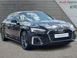 Black Used 2023 Audi A5 Sportback S-Line Hatchback | £29,475 (Fair price)