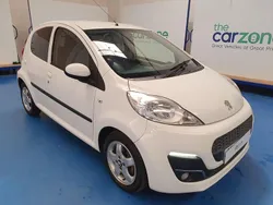 White Used 2014 Peugeot 107 Allure Hatchback | £2,499 (Good price)