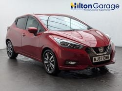 Red Used 2017 Nissan Micra N-Connecta Hatchback | £8,350 (Fair price)
