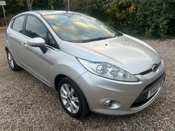 Silver Used 2010 Ford Fiesta Zetec Hatchback | £4,395 (Fair price)