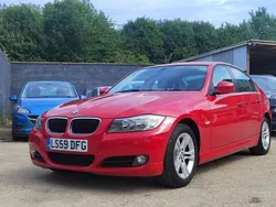 Red Used 2009 BMW 318 Sedan | £2,250 (A bit pricey)
