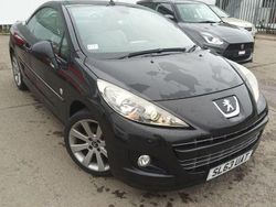 Black Used 2013 Peugeot 207 Roland Garros Cabriolet | £4,995 (Expensive)