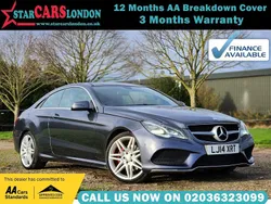 Grey Used 2014 Mercedes E250 AMG Coupe | £5,900 (Fair price)