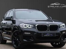 Black Used 2019 BMW X3 M Sport SUV | £23,489 (Fair price)
