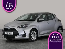 Silver Used 2022 Toyota Yaris Hybrid Hatchback | £14,262 (Super price)